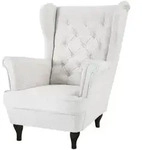 Beautysofa Chesterfield-Sessel, Beige, Holz, 1-Sitzer, 82x102x92 cm, Wohnzimmer,