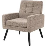 Ml-Design Sessel, Braun, Textil, 1-Sitzer, 66.5x80x63.5 cm, Wohnzimmer, Sessel,