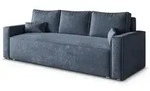 Masseno Bettsofa, Blau, Textil, 3-Sitzer, 232x85x87 cm, Wohnzimmer, Sofas &...