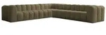 Fun M&ouml;bel Ecksofa, Gr&uuml;n, Textil, U-Form, 330x330 cm, Wohnzimmer, Sofas &...