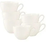 Seltmann Weiden Kaffeetassen, Creme, Keramik, Rund, Kaffee & Tee, Tassen,