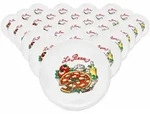 Van Well Pizzateller, Mehrfarbig, Keramik, Rund, Essen & Trinken, Geschirr, Teller,