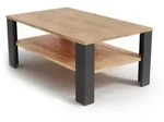 Vicco Couchtisch, Anthrazit, Holzwerkstoff, 2 F&auml;cher, Rechteckig,Rechteckig,