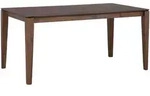 Beliani Esstisch, Dunkelbraun, Holzwerkstoff, 6-Sitzer, Rechteckig, 90x75x160 cm,