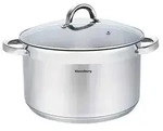Klausberg Topf, Silber, Metall, Kochen, T&ouml;pfe, Kocht&ouml;pfe