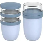 Mepal Lunchpot-Set, Hellblau, Kunststoff, Rund, 10.7x20x10.7 cm,...
