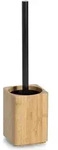 Zeller Present Wc-B&uuml;rstenkombination, Natur, Kunststoff, Bambus, 10x10x36 cm,