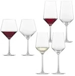 Zwiesel Glas Rot-, Transparent, Glas, Essen & Trinken, Gl&auml;ser, Gl&auml;ser-Sets
