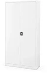 Jan Nowak Aktenschrank, Wei&szlig;, Metall, 115x220x40 cm, Arbeitszimmer,...