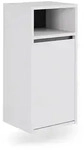Vicco Badschrank, Wei&szlig;, Grau, Holzwerkstoff, 1 F&auml;cher, Rechteckig, 38x80x33...