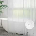 Duschvorhang, Transparent, Kunststoff, 200x240 cm, Badtextilien, Duschvorh&auml;nge