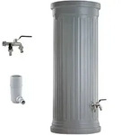 Garantia S&auml;ulentank, Grau, Kunststoff, 500 L, 73x193x80 cm, Gartenzubeh&ouml;r,