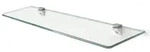 Tulup Glasablage, Transparent, Glas, Rechteckig, 50x0.6x13 cm, Wohnzimmer,...