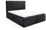 Fun M&ouml;bel Boxbett, Schwarz, Textil, 160x200 cm, Schlafzimmer, Betten,