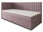 Masseno Boxbett, Rosa, Holz, 90x200 cm, Schlafzimmer, Betten, Boxspringbetten