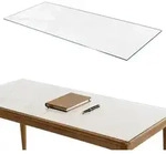 Tulup Tischplatte, Wei&szlig;, Glas, 50x0.4x125 cm, Esszimmer, Tische, Esstische,