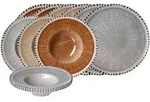 Ritzenhoff Breker Pizza-, Mehrfarbig, Keramik, 12-teilig, Rund, 2x2x2 cm, Essen &