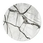Tulup Glasplatte, Wei&szlig;, Glas, Rund, 70x70x0.4 cm, Kleinm&ouml;bel, Kamine &...