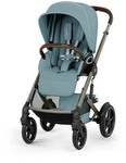 cybex Gold Kinderwagen Talos S TPE inkl. Fold-Carrycot, Hellblau, Textil,...