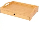bremermann Serviertablett,, Braun, Holz, 43x10x31 cm, Tischkultur & Servieren,