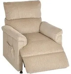 Homcom Relaxsessel, Braun, Textil, 1-Sitzer, F&uuml;llung: Polyester, 86x105x94 cm,