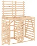 Deluke 2Er, Natur, Holz, 162x128.5x91.5 cm, Aufbewahrung & Schutzh&uuml;llen