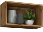Mid.you Regal, Honigeiche, Holzwerkstoff, 50x30x28 cm, h&auml;ngend, Wohnzimmer, Regale,