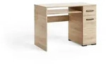 Masseno Schreibtisch, Sonoma Eiche, Holzwerkstoff, 1 Schubladen, Rechteckig,
