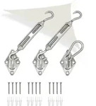 Amanka Schwerlast, Silber, Metall, 2.5x22 cm, Sonnenschutz & Sichtschutz, Sonnensegel