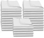 Zollner Stoffservietten,, Wei&szlig;, Textil, Quadratisch, 50x50 cm, Oeko-Tex&reg;...