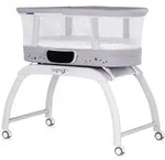 Chipolino Beistellbett, Grau, Metall, 40x83 cm, Babym&ouml;bel, Babybetten,