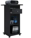 Mid.you Stehtisch, Schwarz, Holzwerkstoff, rechteckig, 50x108.3x60 cm, Esszimmer,