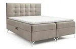 Fun M&ouml;bel Boxbett, Beige, Textil, 160x200 cm, Schlafzimmer, Betten,...