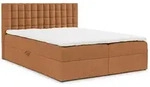 Fun M&ouml;bel Boxbett, Braun, Textil, 120x220 cm, Schlafzimmer, Betten,...