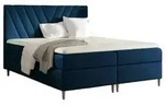 Fun M&ouml;bel Boxbett, Blau, Textil, 140x220 cm, Schlafzimmer, Betten,...
