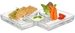 Leonardo Snackschale Sezione, Transparent, Glas, 32x4.1x21.9 cm, Essen &...