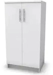 Vicco Schuhschrank, Wei&szlig;, Holzwerkstoff, 7 F&auml;cher, Rechteckig, 56x108x40 cm,
