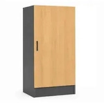 Mid.you Aktenschrank, Anthrazit, Holzwerkstoff, 2 F&auml;cher, 52x114x32 cm,