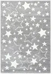 Kayoom Kinderteppich Tamworth, Silber, Kunststoff, Stern, rechteckig, 120x170...