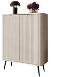 Lookway Kommode, Kaschmir, Holzwerkstoff, 103x129x39 cm, Wohnzimmer, Kommoden &