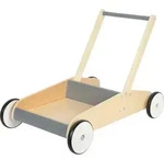 small foot Lauflernwagen, Hellgrau, Holz, Metall, Kunststoff, 62x46x41 cm, Hinterrad
