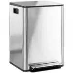 Homcom M&uuml;lleimer, Silber, Metall, 36.7x58x41.8 cm, K&uuml;chen, K&uuml;chenausstattung,
