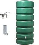 Garantia O, Gr&uuml;n, Kunststoff, 650 L, 60x192x80 cm, Gartenzubeh&ouml;r,...