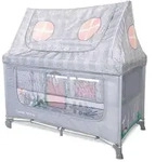 Lorelli Babyreisebett, Grau, Metall, 120x60 cm, Babym&ouml;bel, Babybetten,...