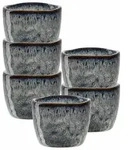 Leonardo Living Eierbecher, Anthrazit, Keramik, 5.2x4x5.2 cm, Tischkultur &