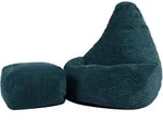 icon Kindersitzsack, Dunkelgr&uuml;n, Textil, 100 L, 69x59x65 cm, Hergestellt in