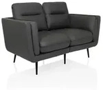 Mid.you 2-Sitzer-Sofa, Grau, Textil, 143x70x73 cm, Wohnzimmer, Sofas & Couches,