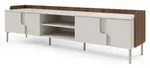 Beautysofa Lowboard, Nussbaum, Holzwerkstoff, 200x51x42 cm, Wohnzimmer,...