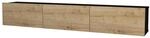 [en.casa] Tv-Element, Natur, Holzwerkstoff, 180x29.5x31 cm, Wohnzimmer, Wohnw&auml;nde,