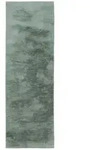 benuta Kunstfell-Teppich, Gr&uuml;n, Kunststoff, Uni, Rechteckig, 80x250 cm,...